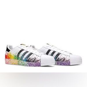 adidas CUSTOM Grand Court Paint Splatter Sneaker size 9